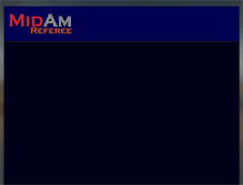 Tablet Screenshot of midamreferee.com